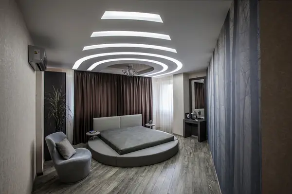 Реализованный интерьер квартиры в современном стиле - "Утренний туман"