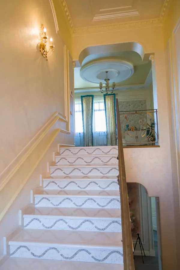 Интерьер дома в классическом стиле (500 кв м)