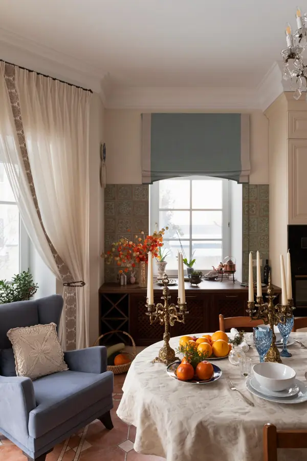 Гостиная с аркой