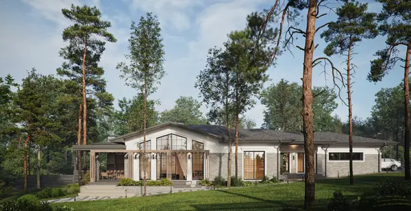 ДУШЕВНЫЙ ДОМ В ТЕНИ ЛИСТВЫ