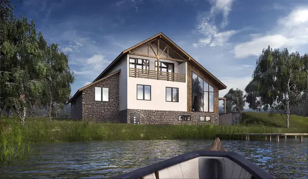 Загородный дом в европейском стиле – 282,6 кв.м.