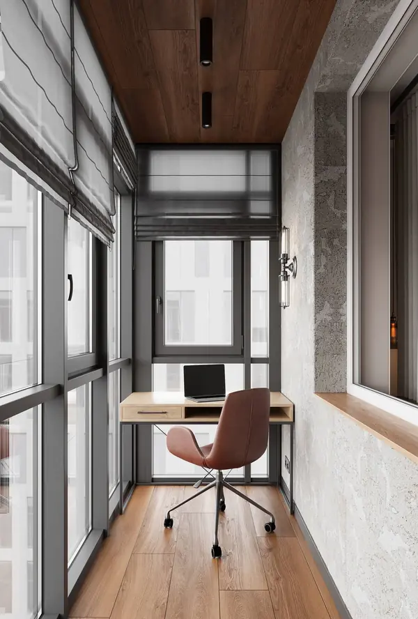 Дизайн-проект квартиры 60 кв.м в стиле Петербургский Лофт