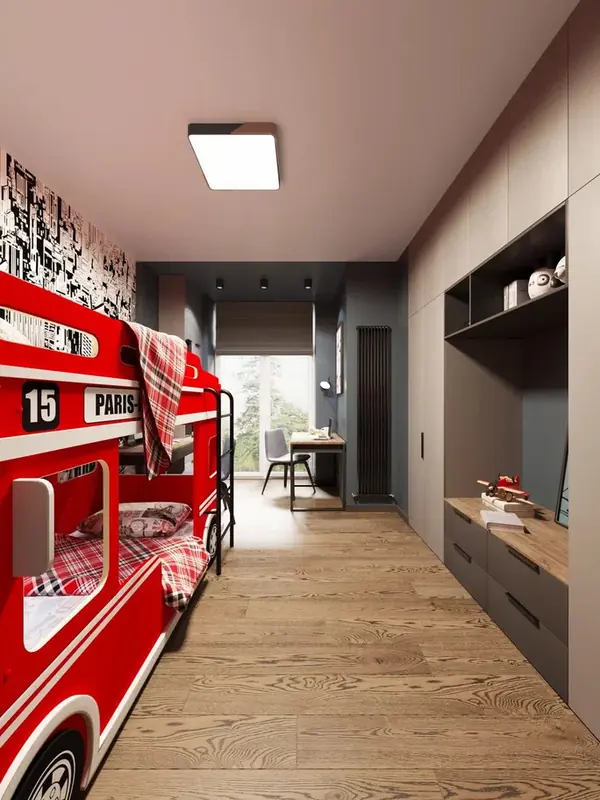 Идеи дизайн-проектов детской комнаты для мальчика