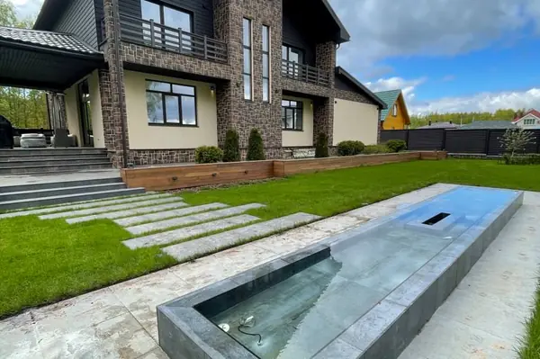 Сад, построенный в к.п. Серебряные Ключи 2