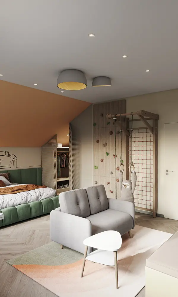 Яркая детская для малыша