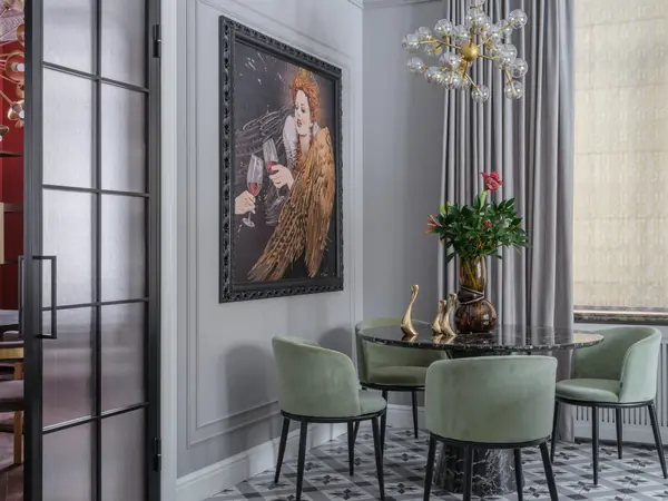 Стилизация загородного дома в КП Довиль