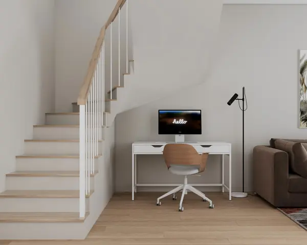 Частный дом с небольшой высотой потолков