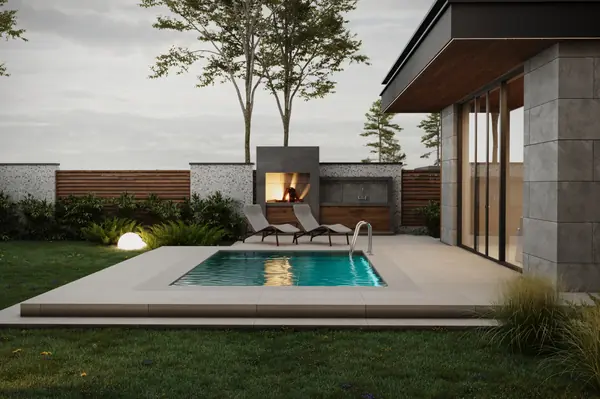 Проект загородного дома L-House