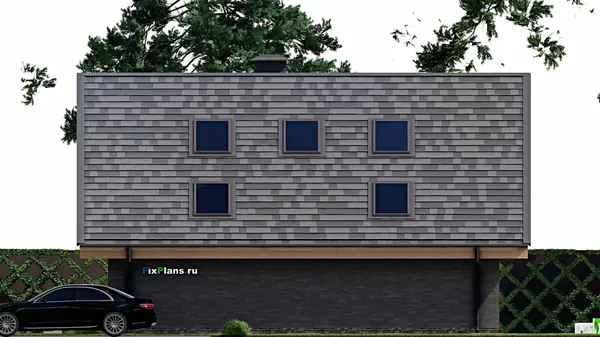 Проект одноэтажного дома 12х15м S116м2 F-11429