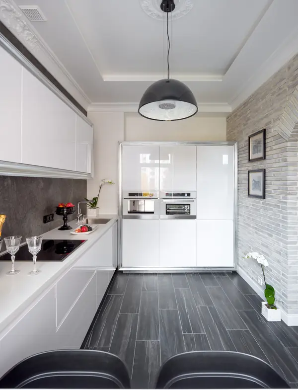 Кухня квартиры для Ирины Салтыковой - рукописи не горят