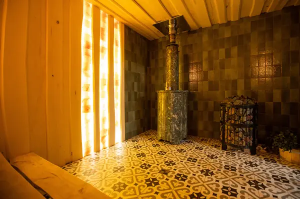 Баня с летней кухней