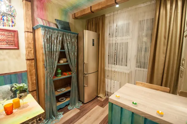 Кухня в стиле бохо-шик