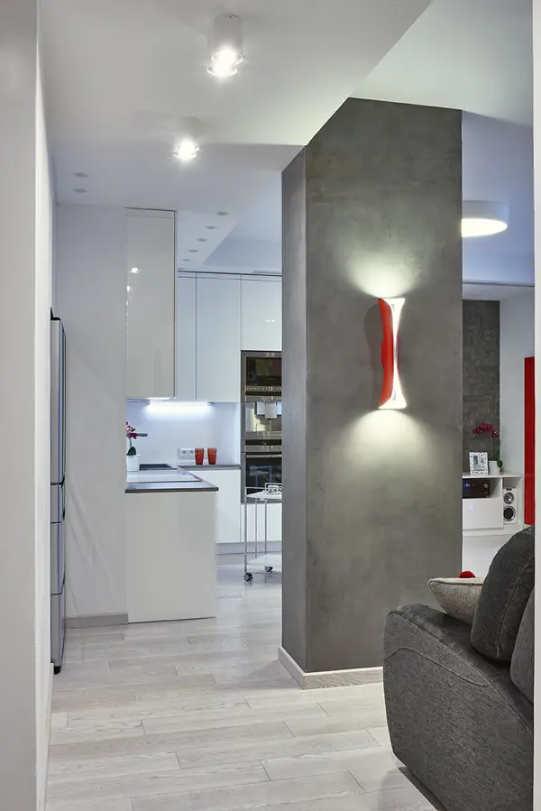 Дизайн и ремонт квартиры в ЖК «Доминион» — Аскетичный интерьер