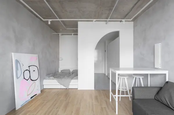 Квартира с полуаркой