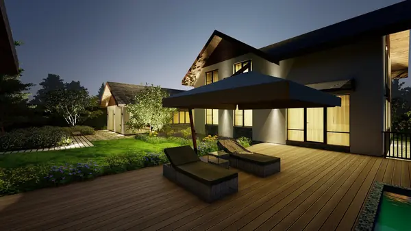 Сад "Geometrium" в КП "Европа"