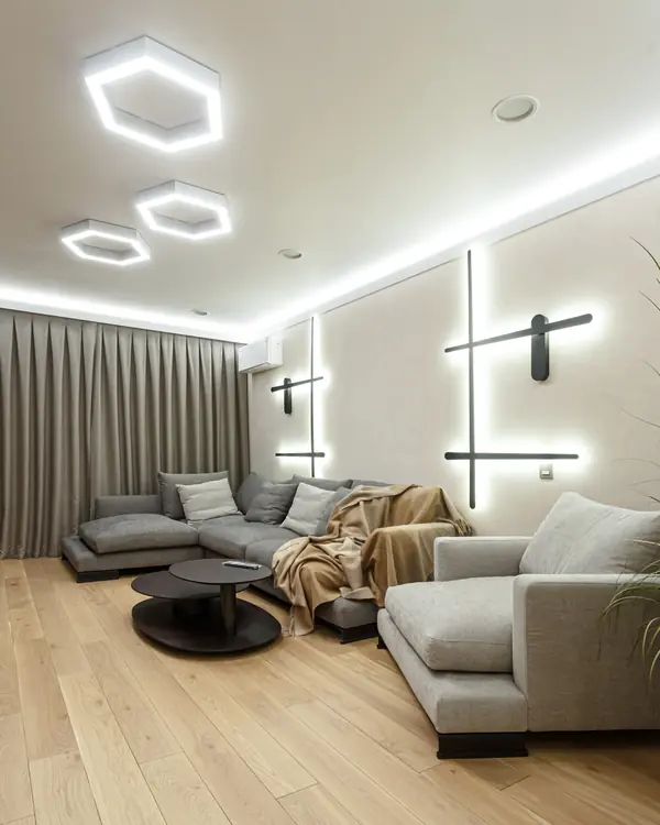 Элегантный интерьер для молодой семьи