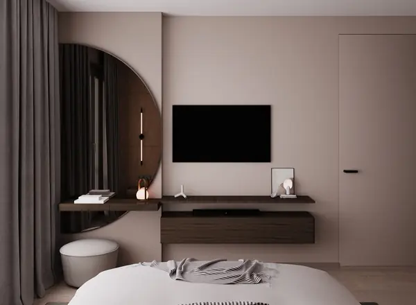 Спальня в ЖК "Депо"