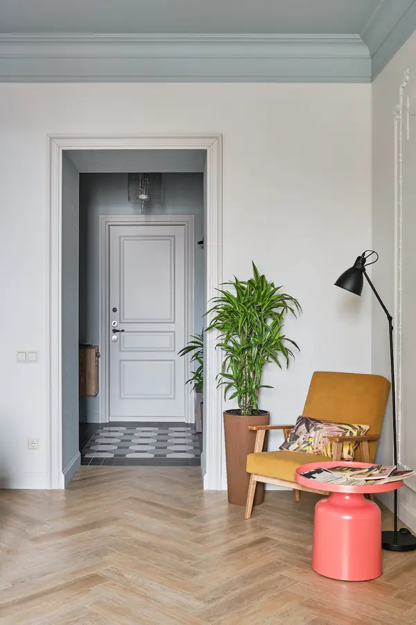 Интерьерная съёмка квартиры в сталинке на Кутузовском проспекте(Москва)