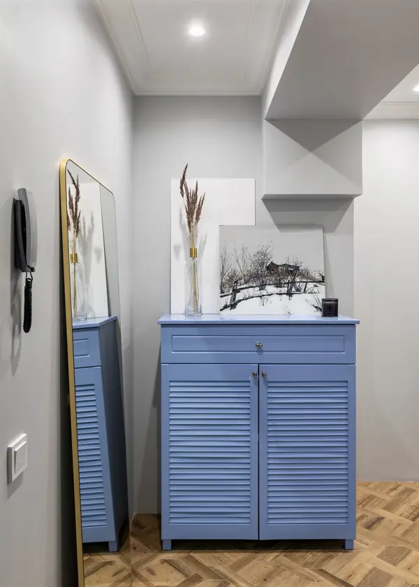 Chic interior for young couple