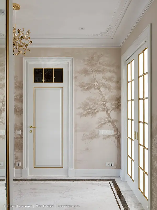 Квартира на Крестовском в стиле современная классика - 125 м²