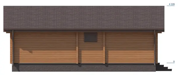 Дом из профилированного бруса "Химки"