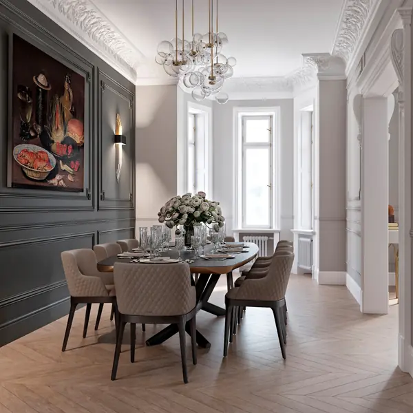 Квартира в историческом центре Петербурга 140 м2