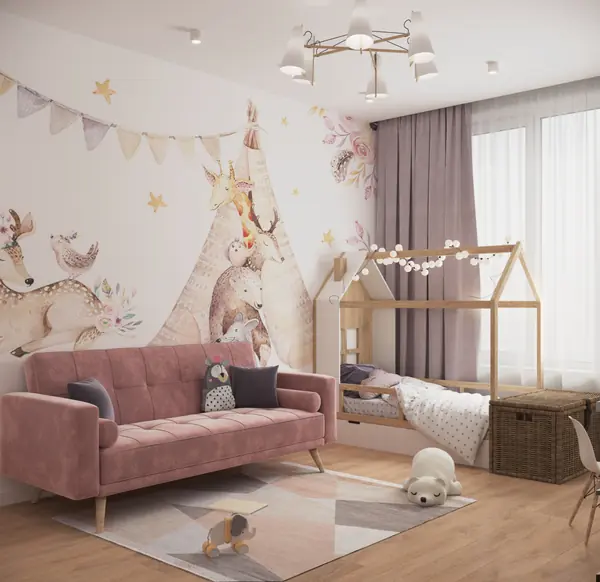 Дизайн интерьера дома в КП Легенда