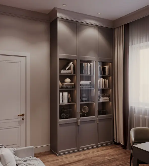 Дизайн интерьера коттеджа Троицк