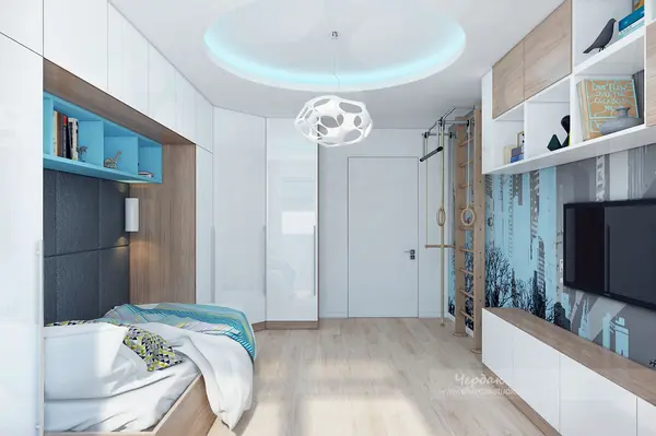 Дизайн-проект четырехкомнатной квартиры в современном стиле