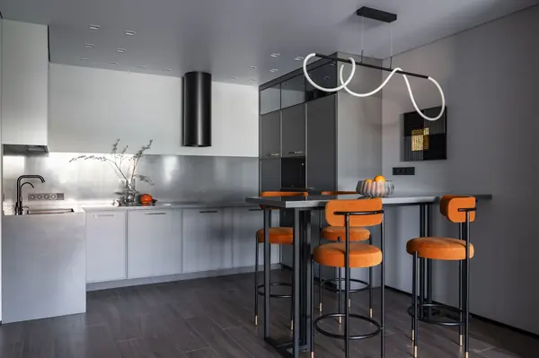 Новая реализованная кухня совместно с дизайнером Яной Васильевой