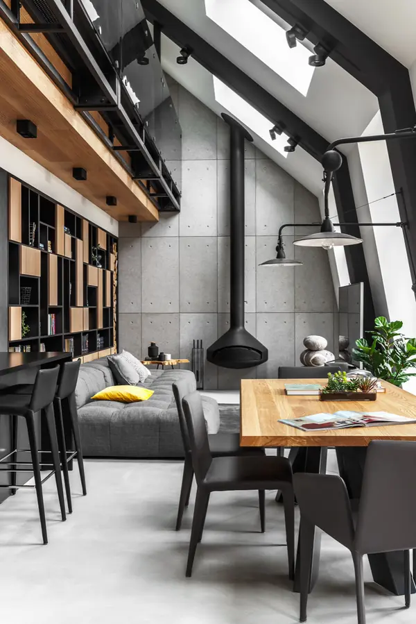 Дизайн-проект в стилистике Лофт