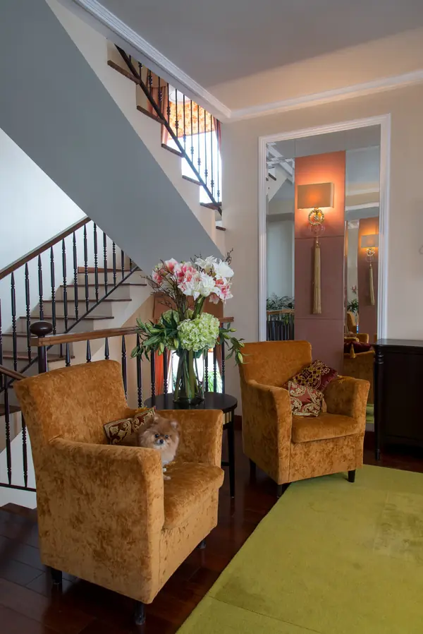 Столовая с элементами АРДЕКО