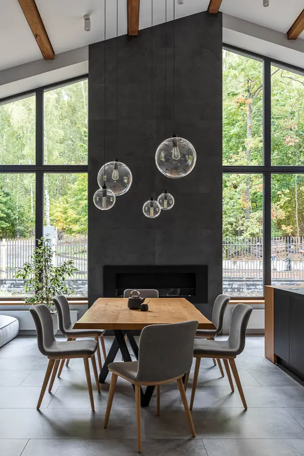 Загородный дом в лесу