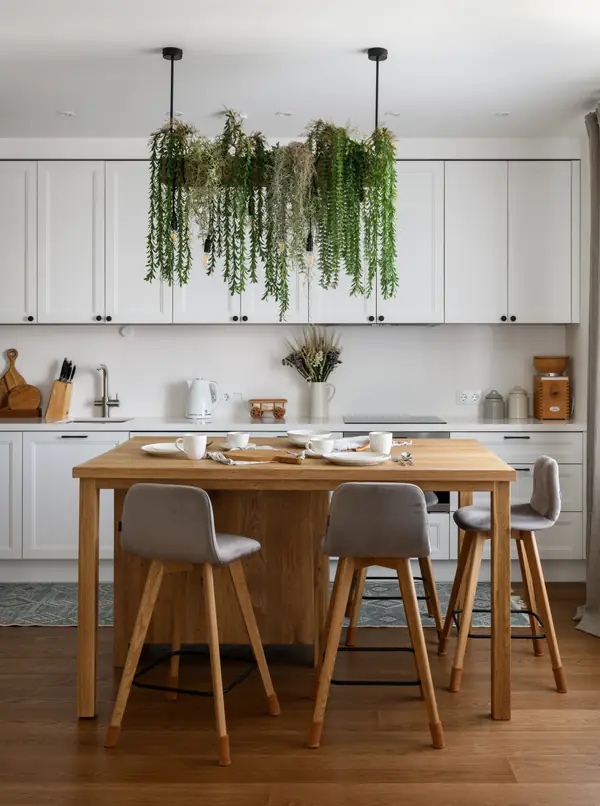 Деревенский сканди в городской квартире