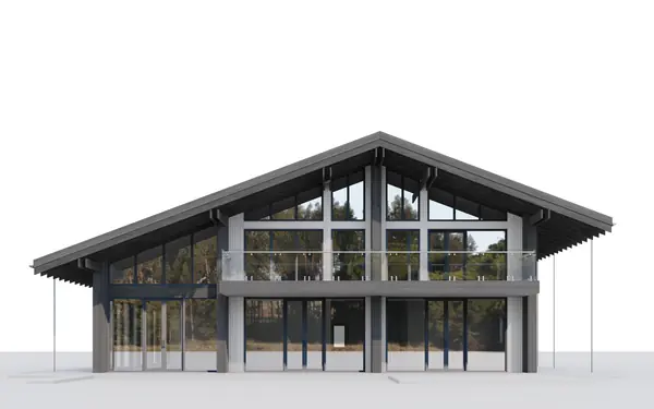 Жилой дом фахверк