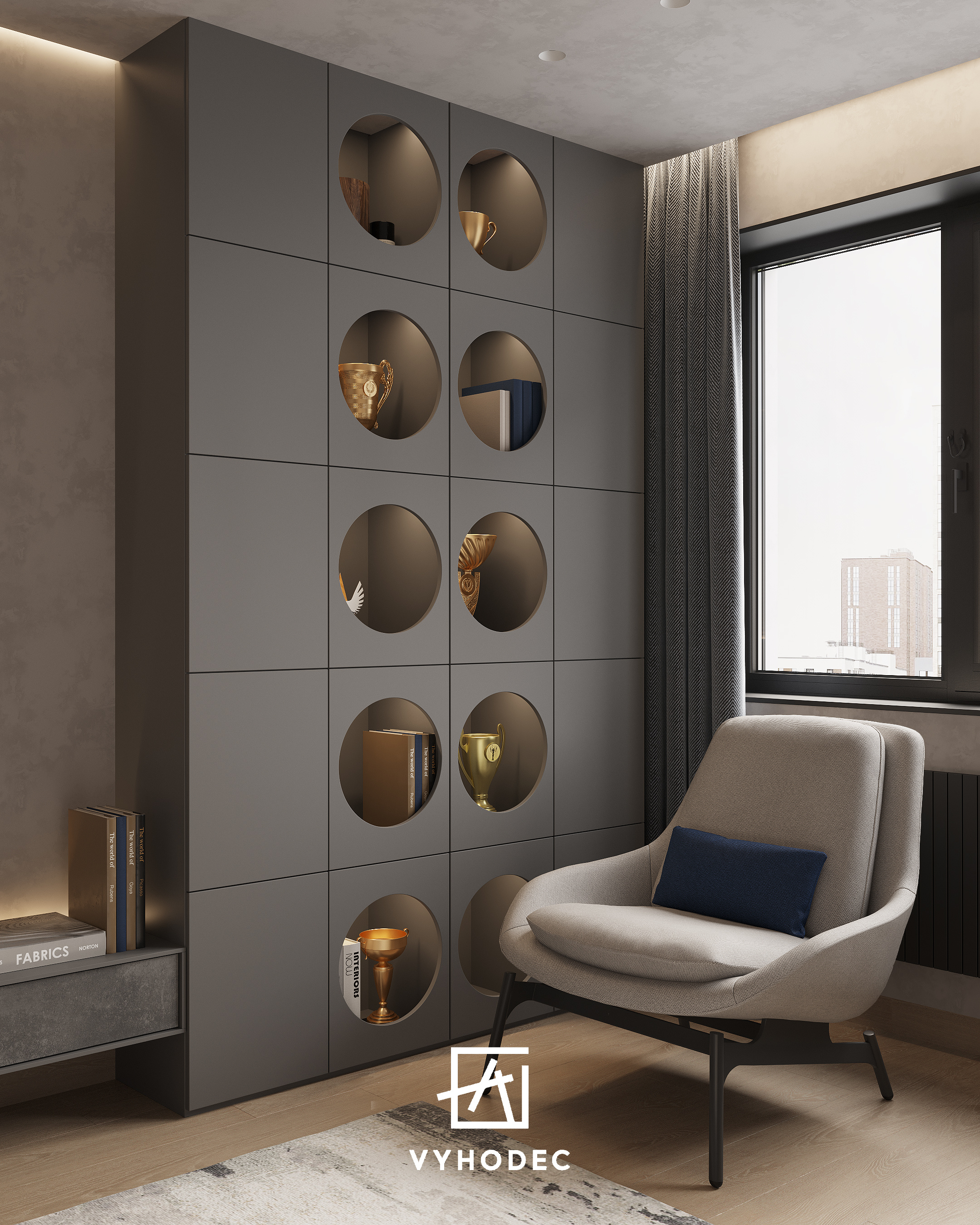 Обложка проекта: Спальня для современного подростка