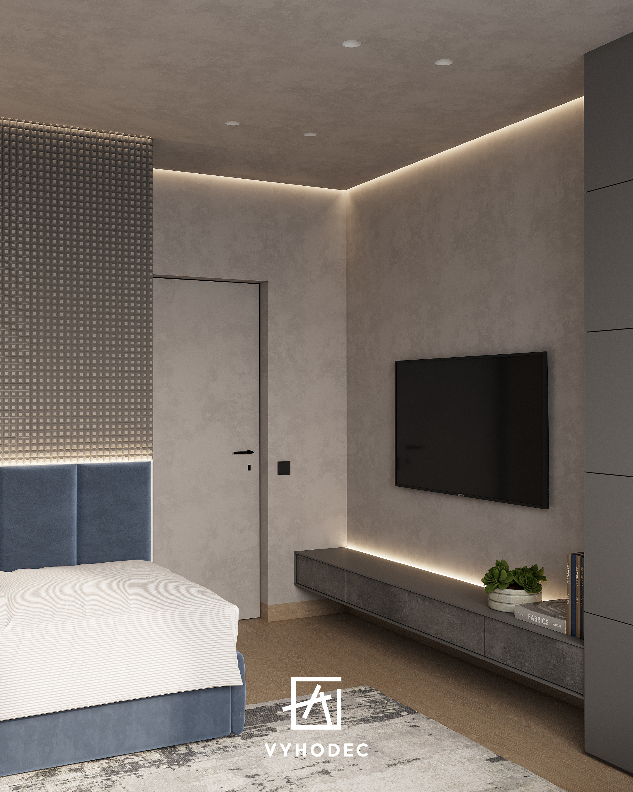 Спальня для современного подростка