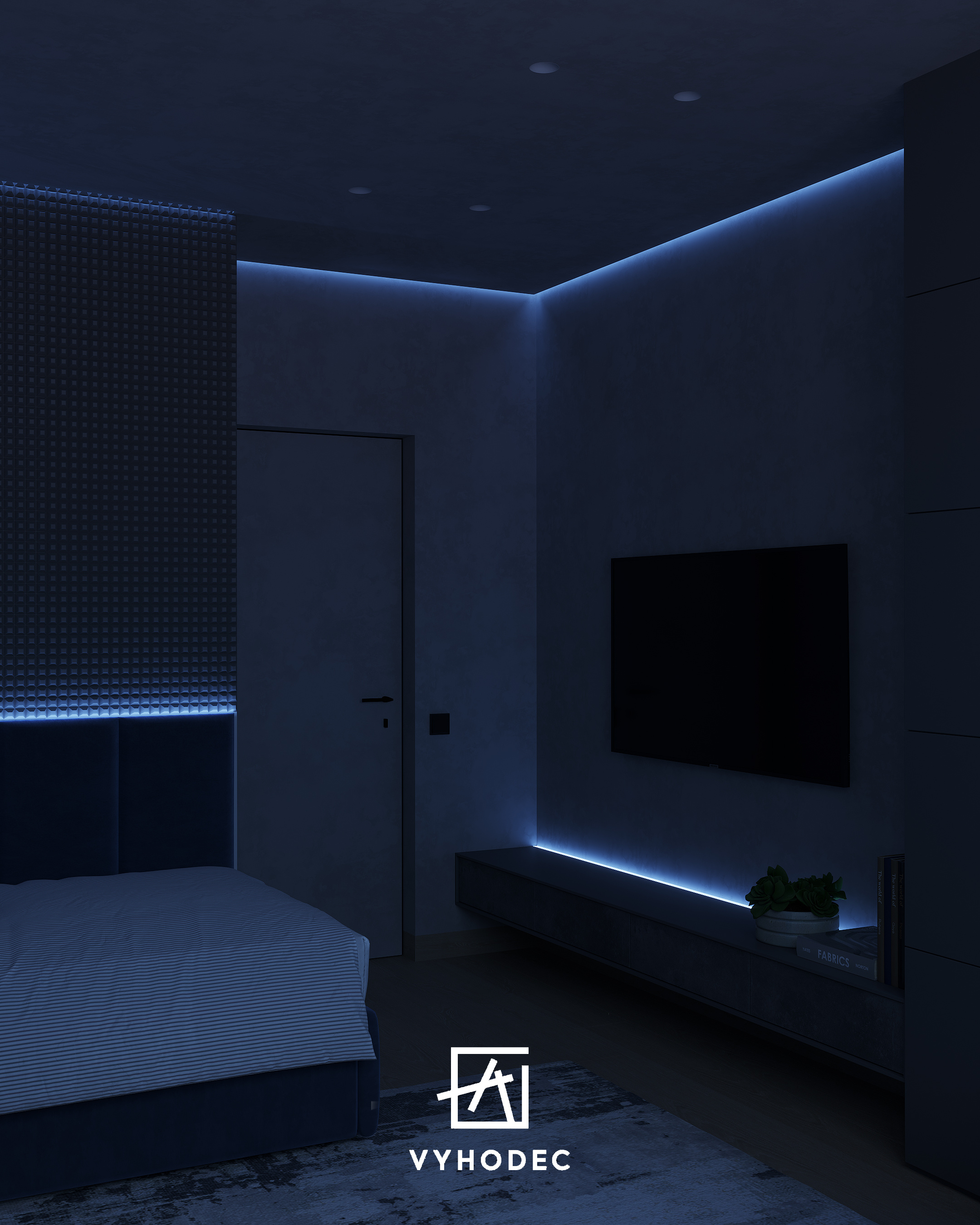 Спальня для современного подростка