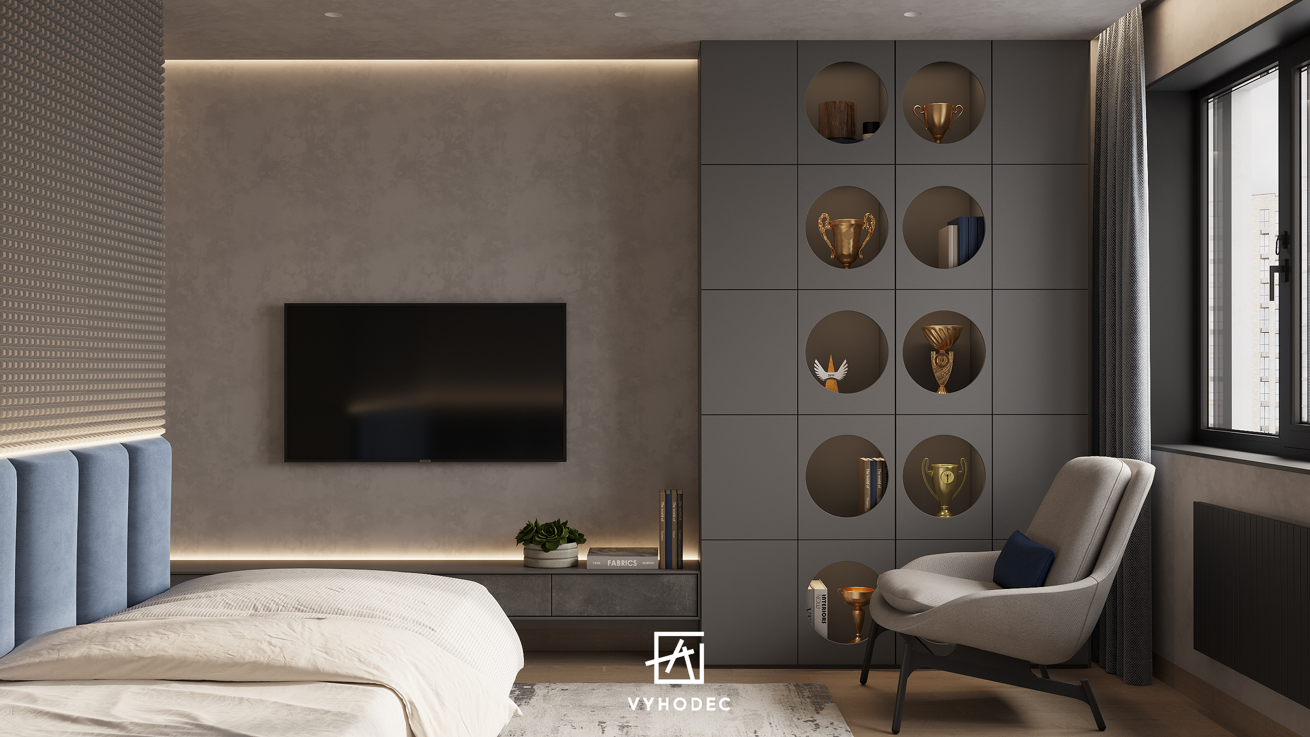 Спальня для современного подростка