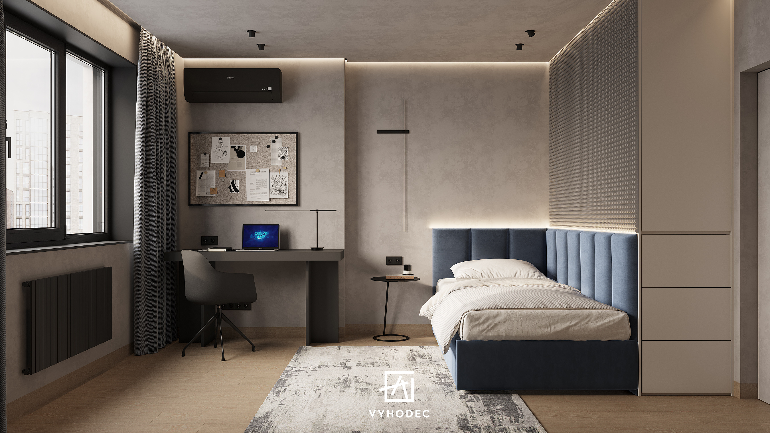 Спальня для современного подростка