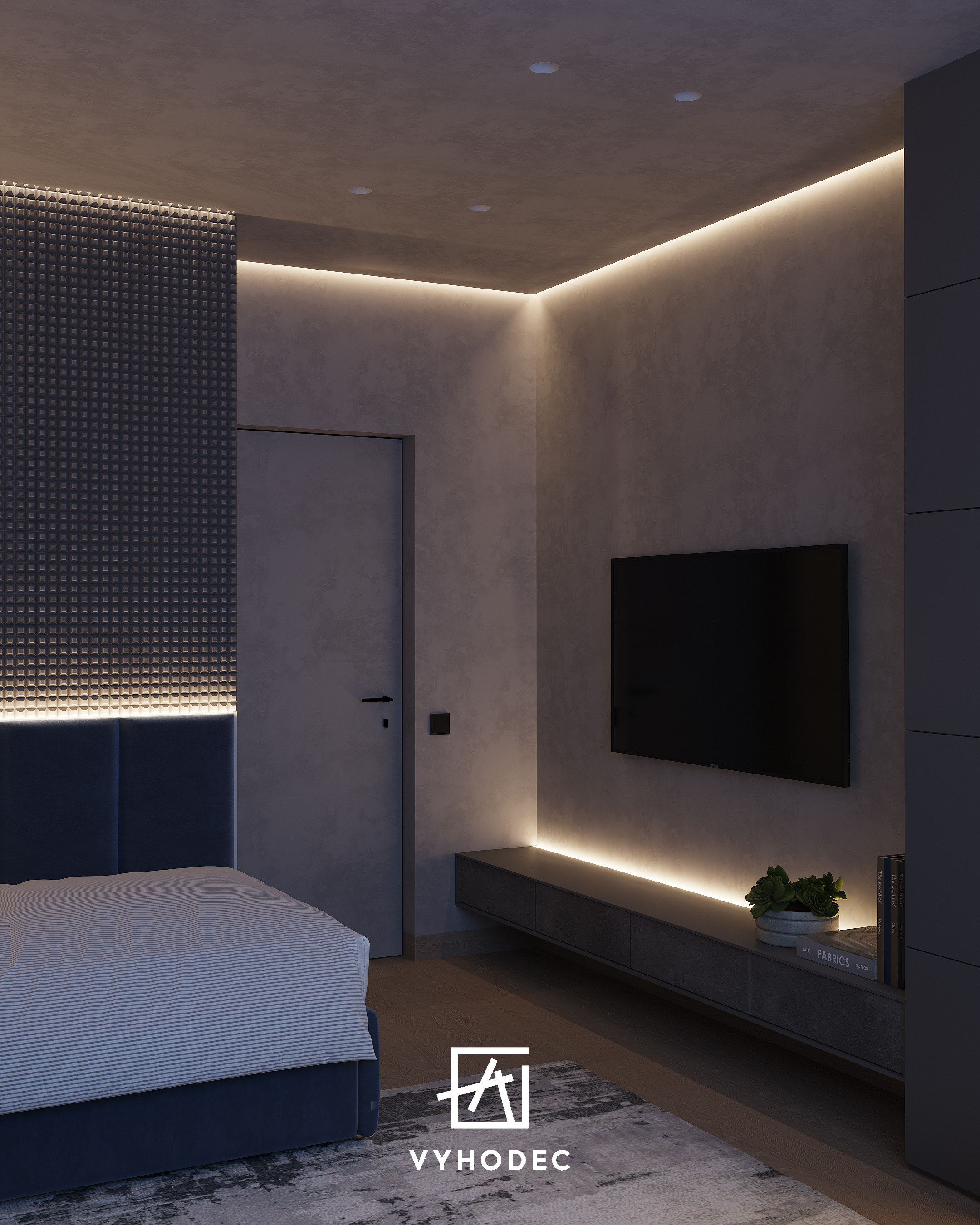 Спальня для современного подростка