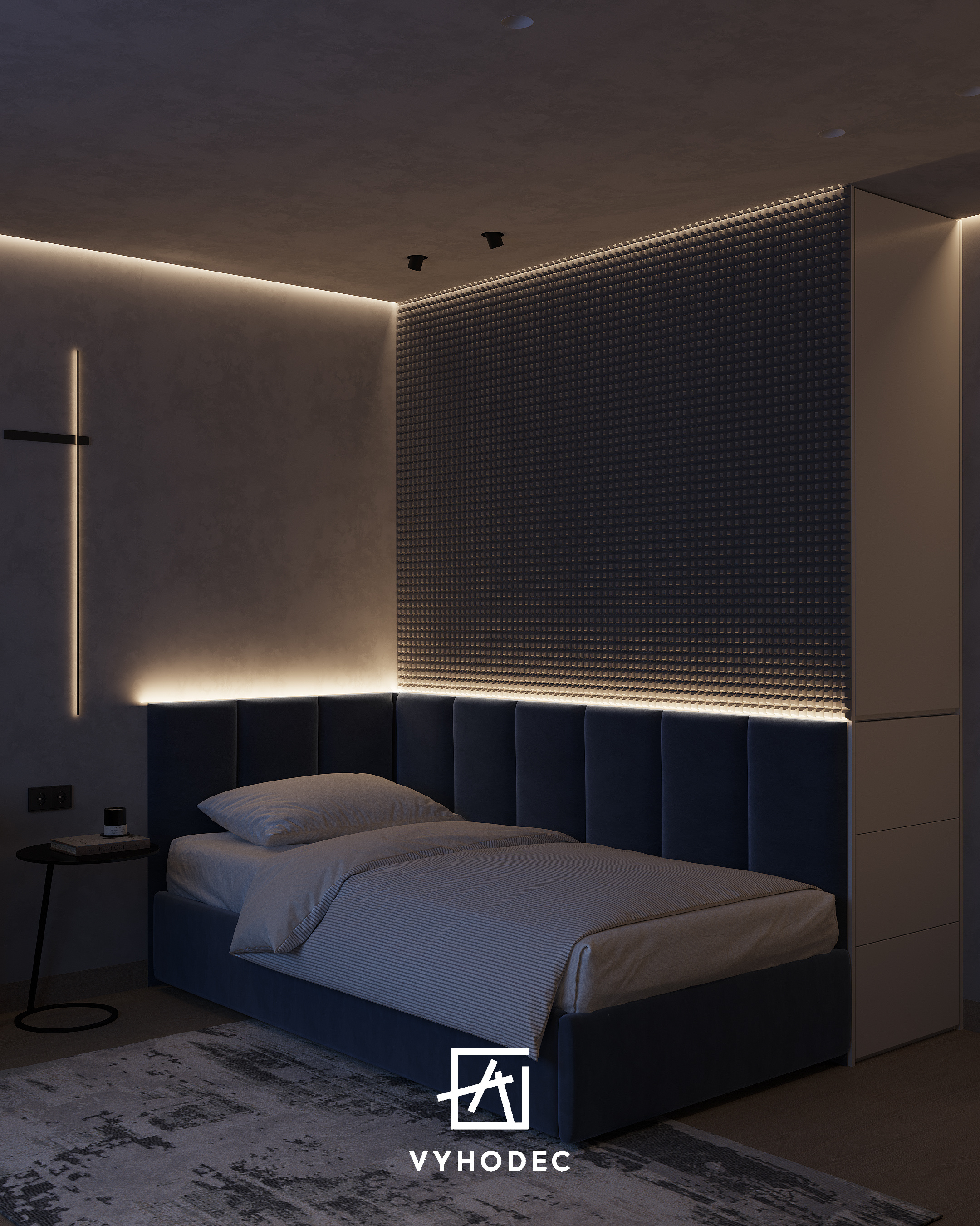 Спальня для современного подростка