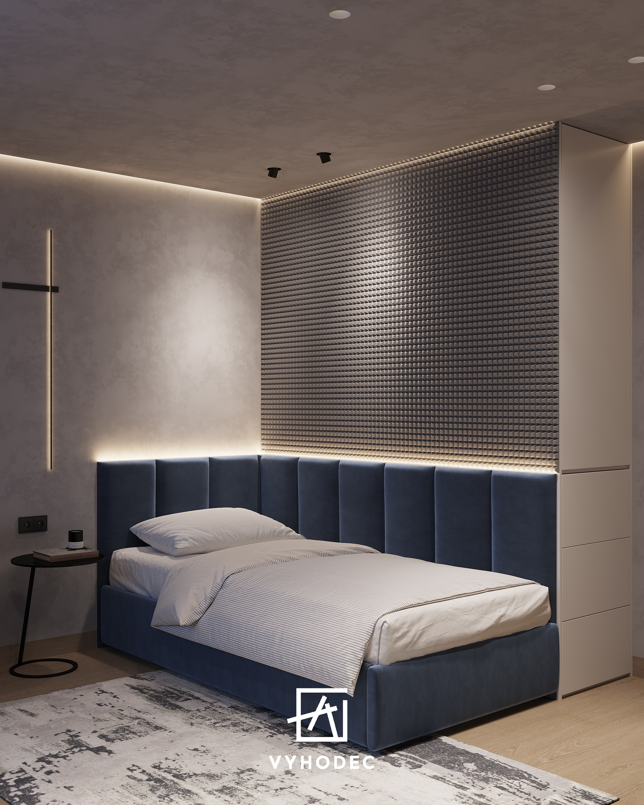 Спальня для современного подростка