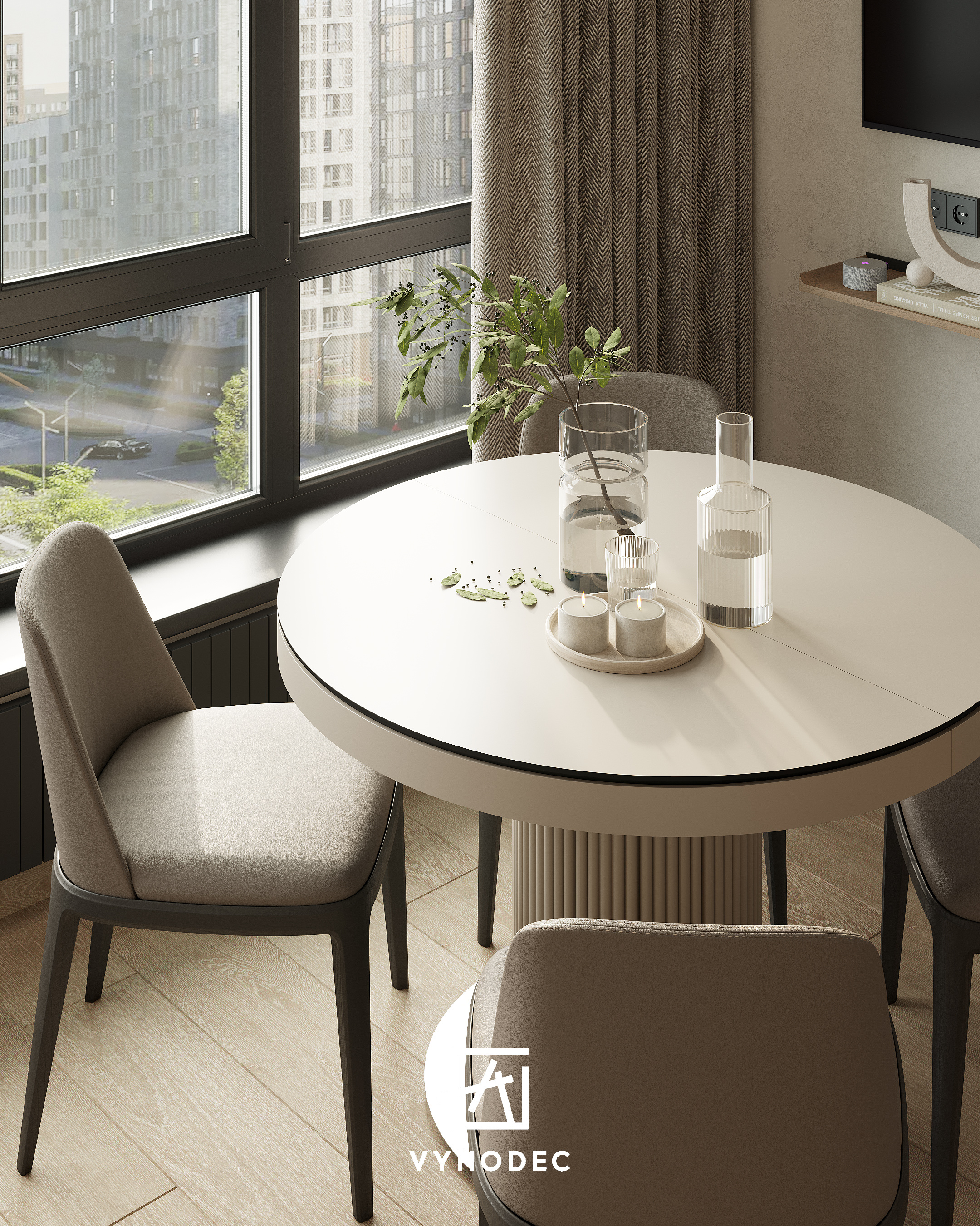 Маленькая кухня-гостиная