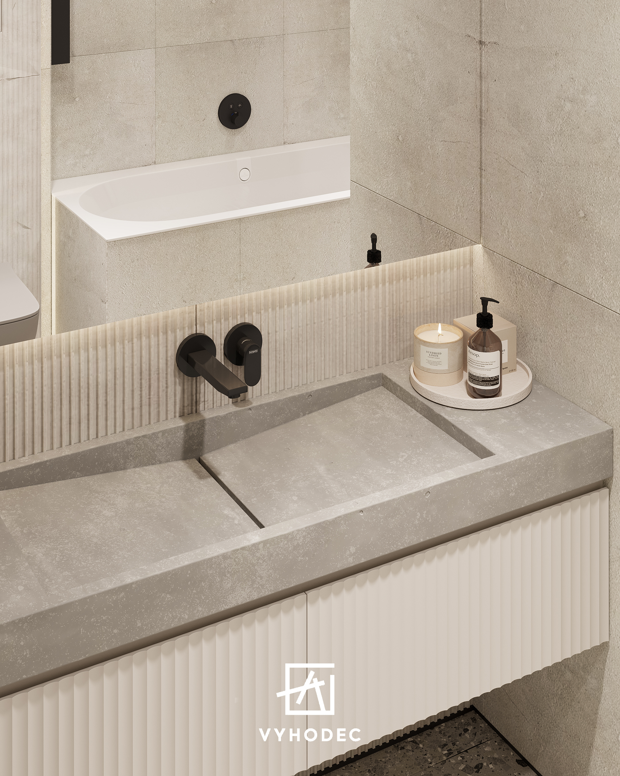 Обложка проекта: Ванная комната для квартиры