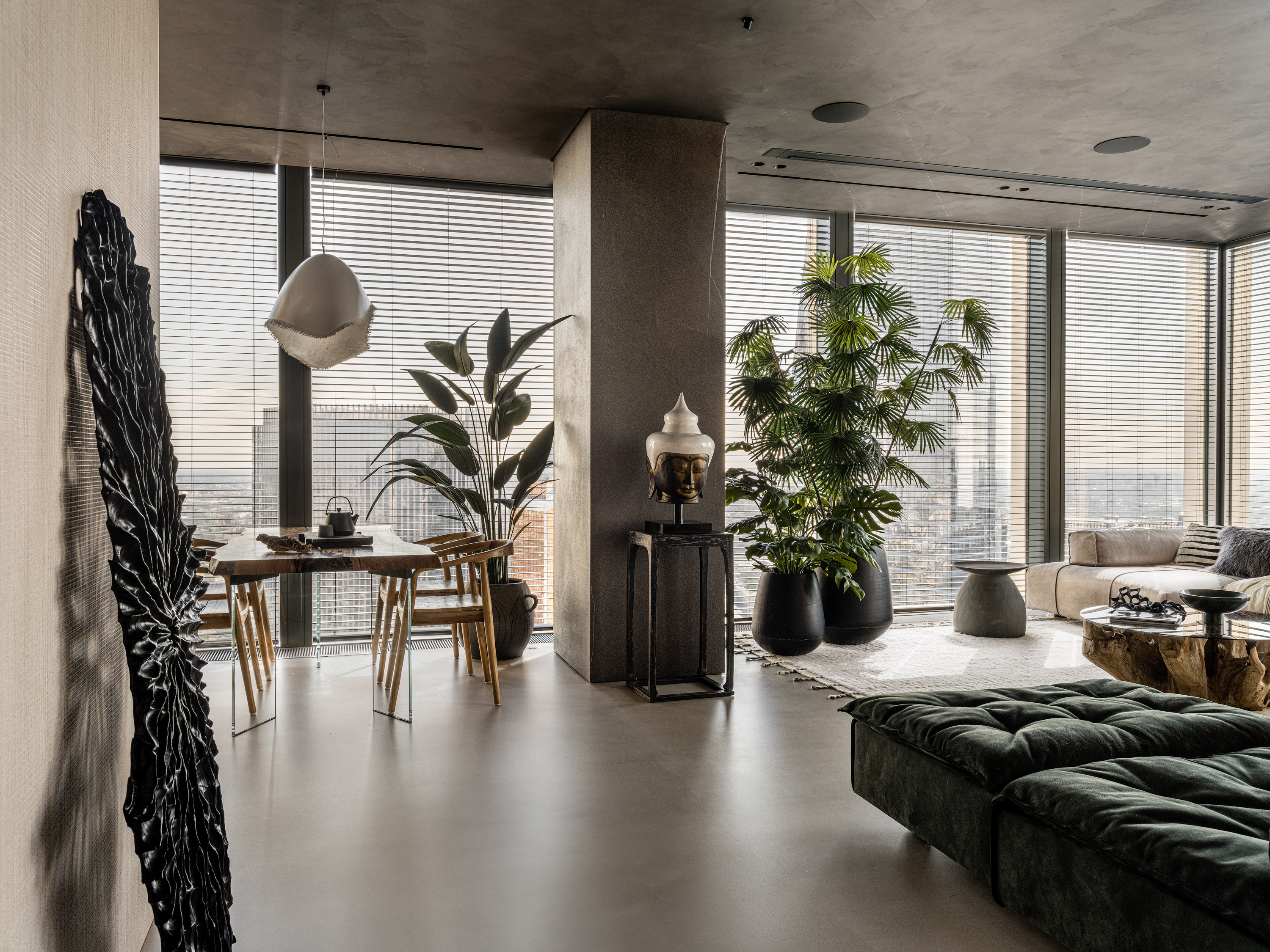 Проект квартиры в Москва-Сити Neva Bali