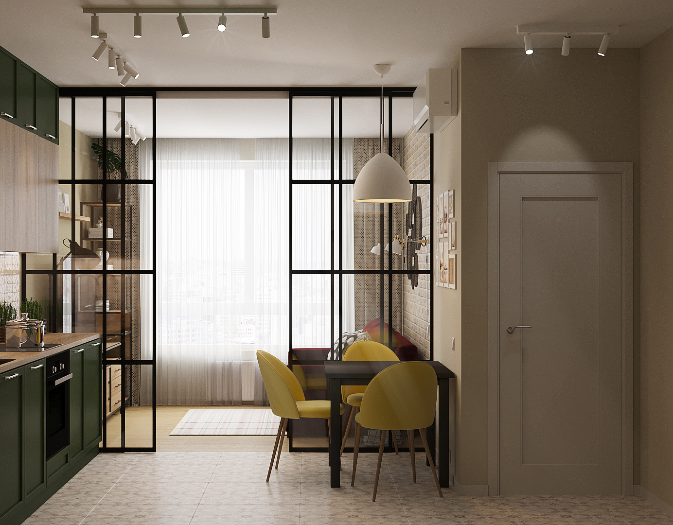 Квартира в скандинавском стиле