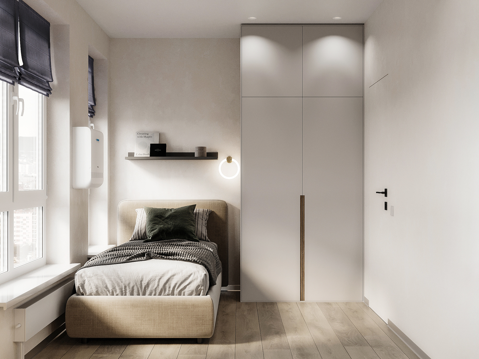 Обложка проекта: Двухкомнатная квартира 48 м2