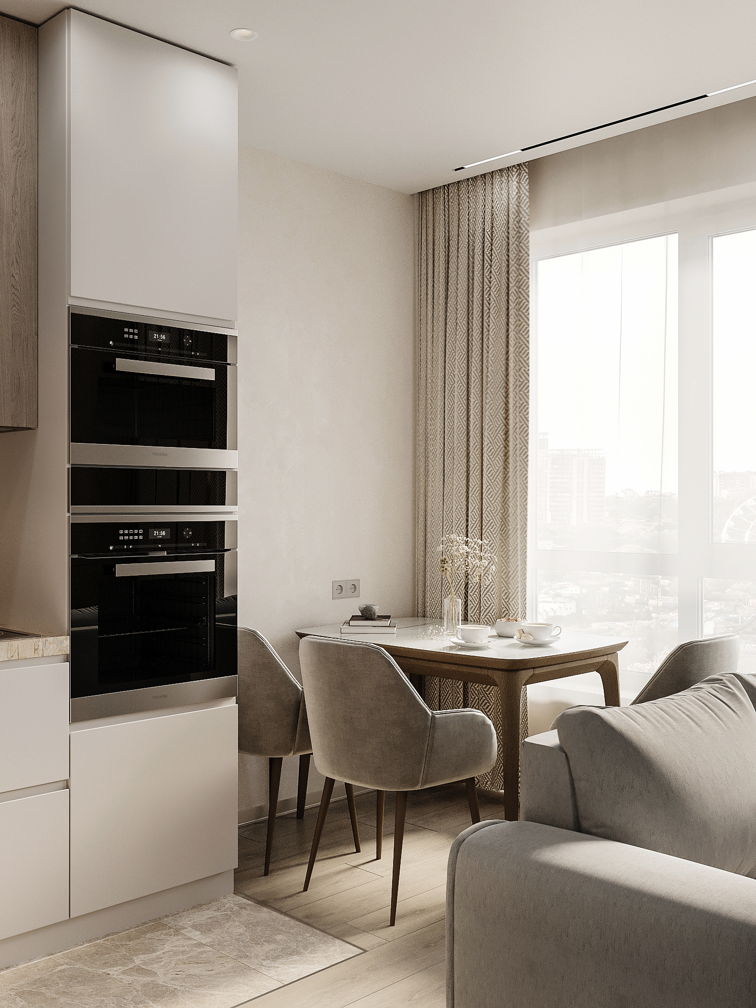 Двухкомнатная квартира 48 м2