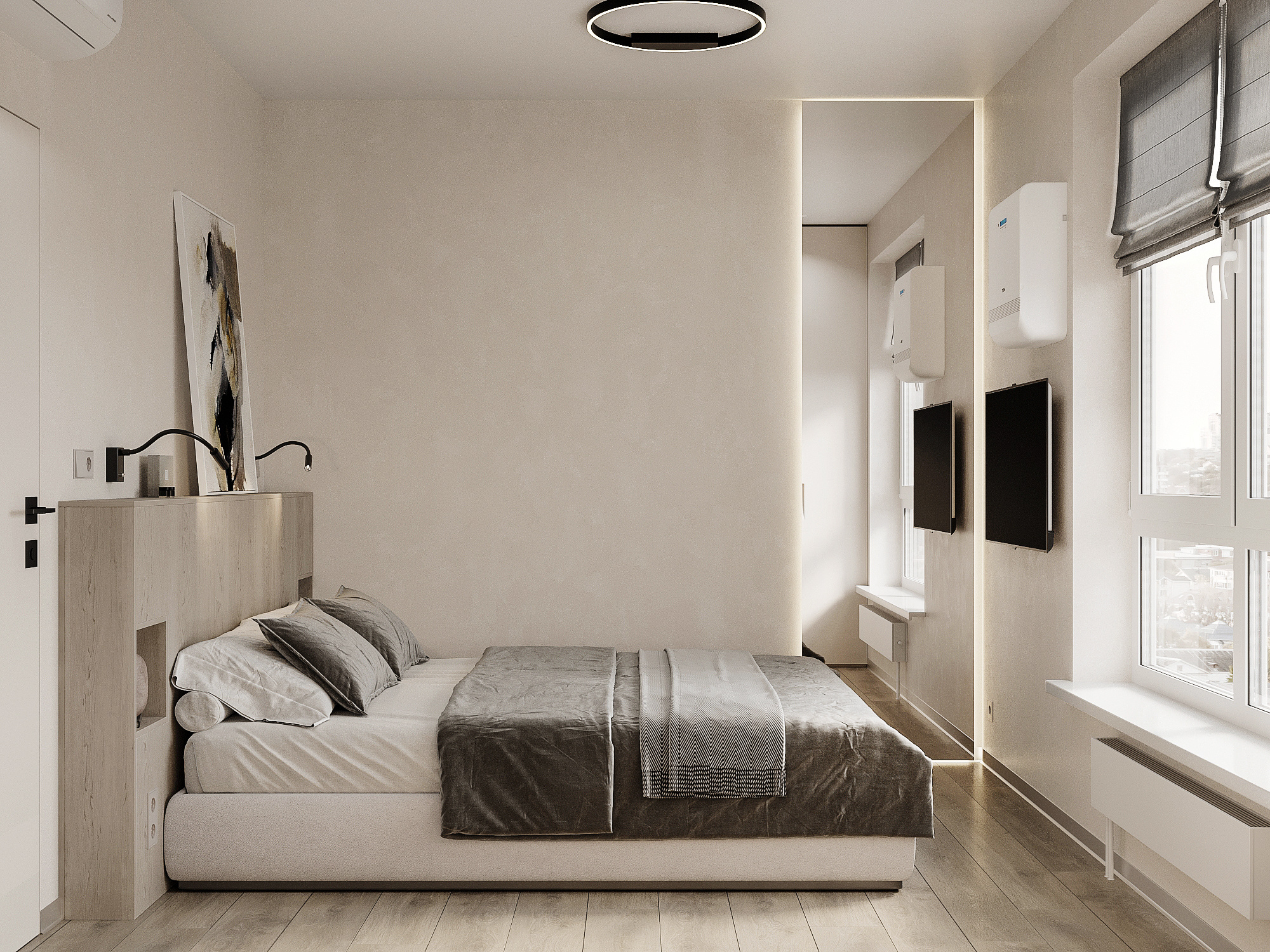 Двухкомнатная квартира 48 м2